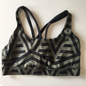 LULULEMON energy bra - discontinued print! - size6